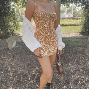 COPY - Realisation par Devon dress in 70s floral NWOT